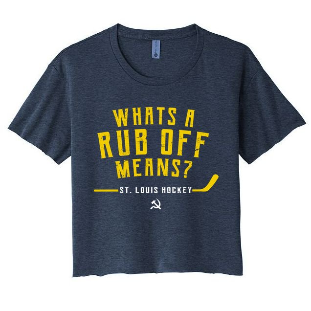 What's a Rub Off Means? Crop Top