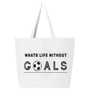 What's Life Without Goals Soccer 25L Jumbo Tote