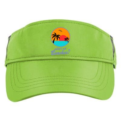 What's Up Beaches? Adult Drive Performance Visor