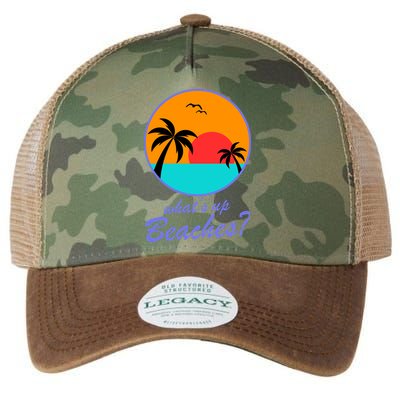 What's Up Beaches? Legacy Tie Dye Trucker Hat
