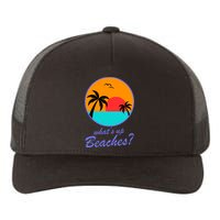 What's Up Beaches? Yupoong Adult 5-Panel Trucker Hat