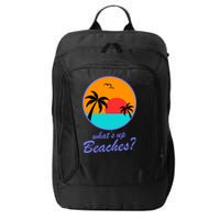 What's Up Beaches? City Backpack