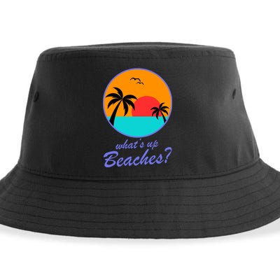 What's Up Beaches? Sustainable Bucket Hat