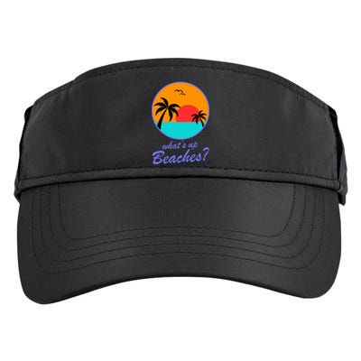 What's Up Beaches? Adult Drive Performance Visor
