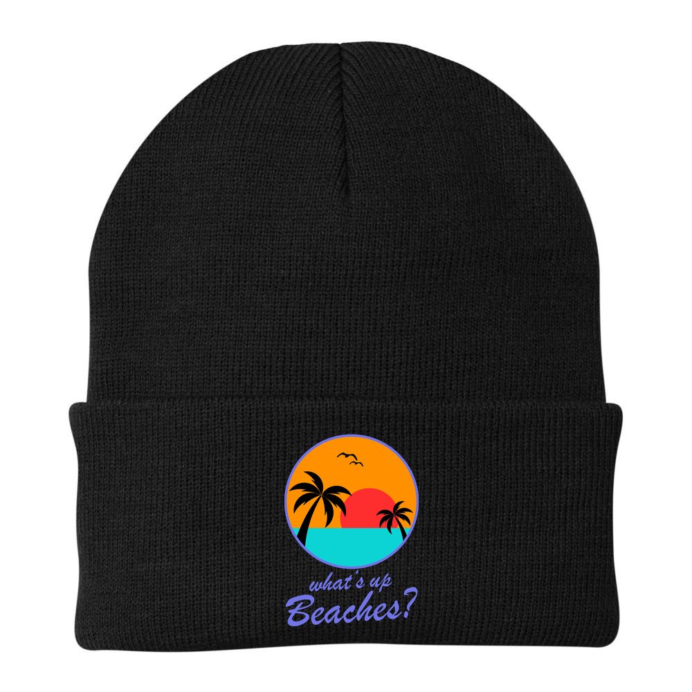 What's Up Beaches? Beanie