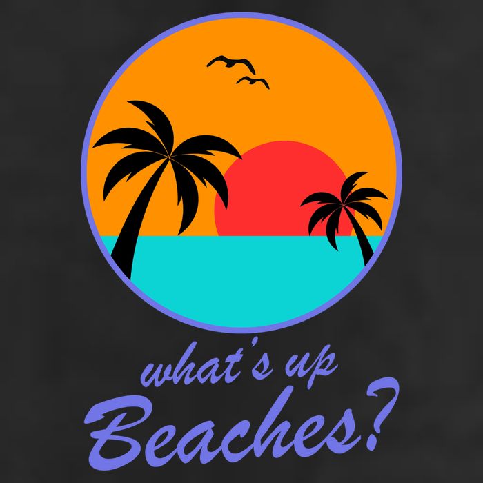 What's Up Beaches? Beanie