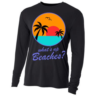 What's Up Beaches? Cooling Performance Long Sleeve Crew