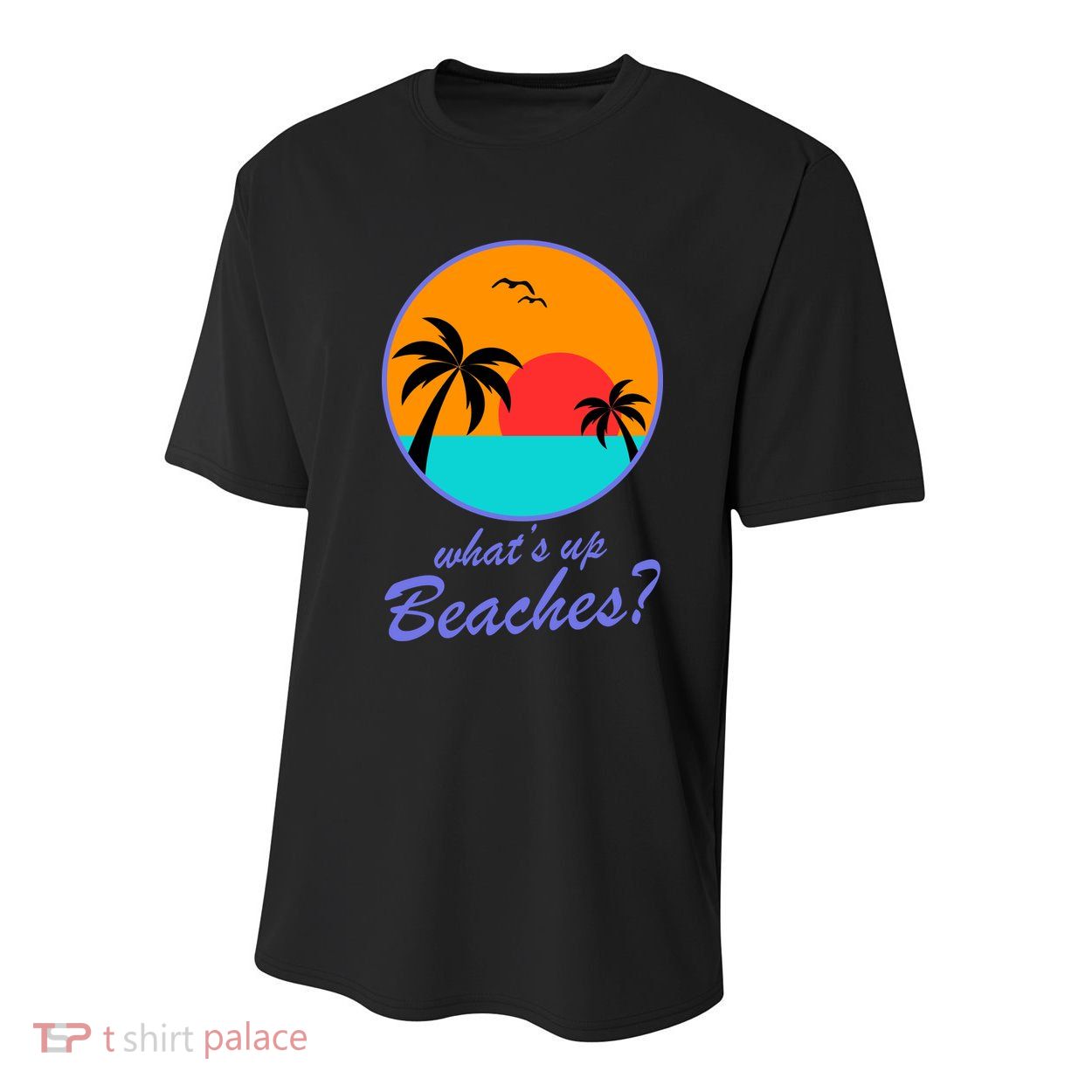 What's Up Beaches? Youth Performance Sprint T-Shirt