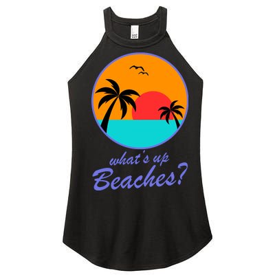 What's Up Beaches? Women’s Perfect Tri Rocker Tank