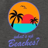 What's Up Beaches? Vector Backpack
