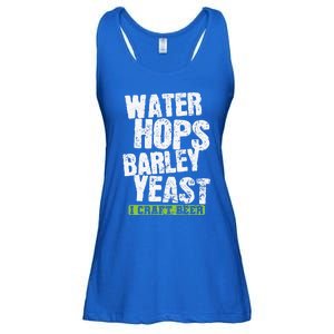 Water Hops Barley Yeast I Craft Beer Gift Ladies Essential Flowy Tank