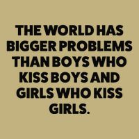 World Has Bigger Problems Than Who Kiss Mousepad