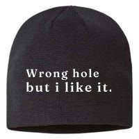 Wrong Hole But I Like It Funny Sustainable Beanie