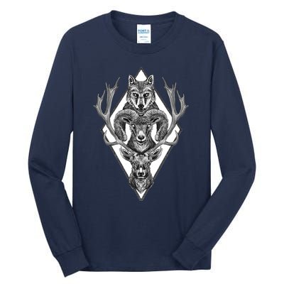 Wolfram Hart (B&Amp;W) Tall Long Sleeve T-Shirt