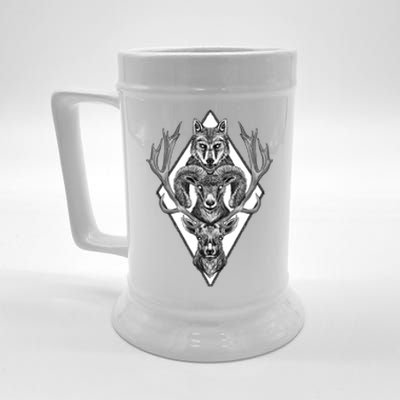 Wolfram Hart (B&Amp;W) Beer Stein