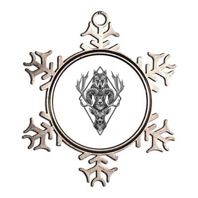 Wolfram Hart (B&Amp;W) Metallic Star Ornament