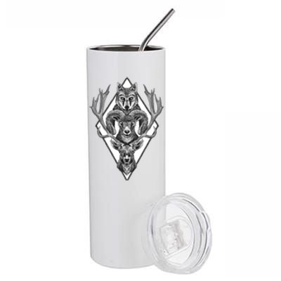 Wolfram Hart (B&Amp;W) Stainless Steel Tumbler