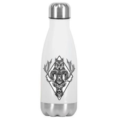 Wolfram Hart (B&Amp;W) Stainless Steel Insulated Water Bottle