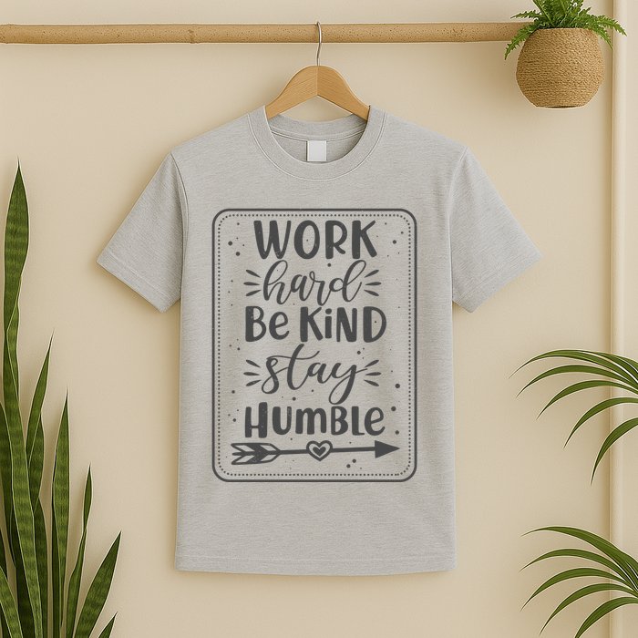 Work Hard Be Kind Stay Humble T-Shirt