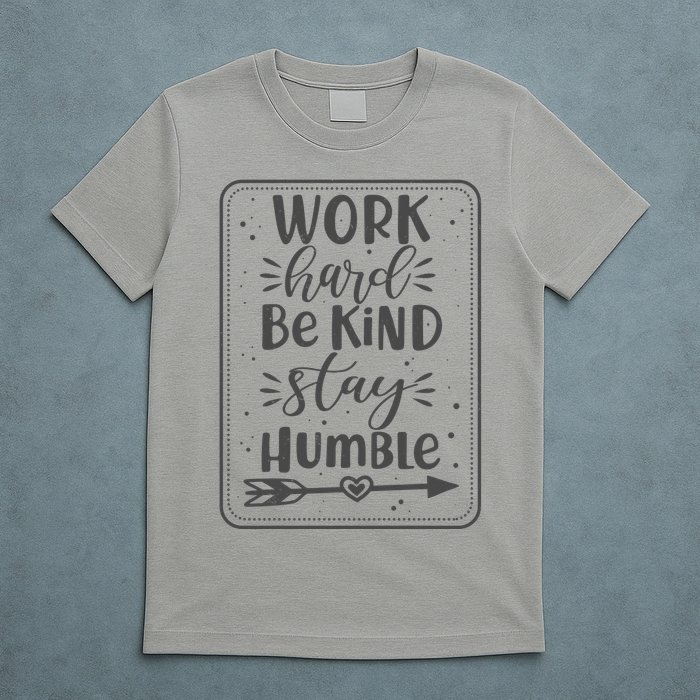 Work Hard Be Kind Stay Humble T-Shirt