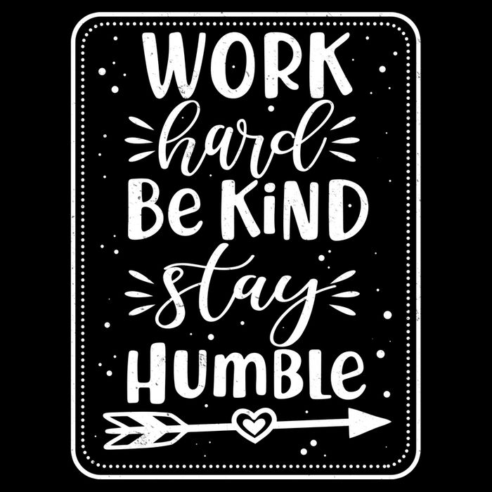 Work Hard Be Kind Stay Humble Impact Tech Backpack