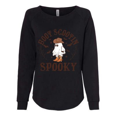 Western Halloween Boot Scoot Spooky Womens California Wash Sweatshirt