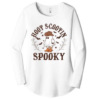 Western Halloween Boot Scoot Spooky Women's Perfect Tri Tunic Long Sleeve Shirt