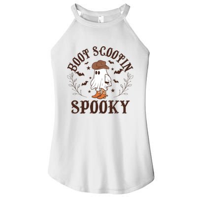 Western Halloween Boot Scoot Spooky Women's Perfect Tri Rocker Tank