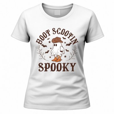 Western Halloween Boot Scoot Spooky Women's T-Shirt