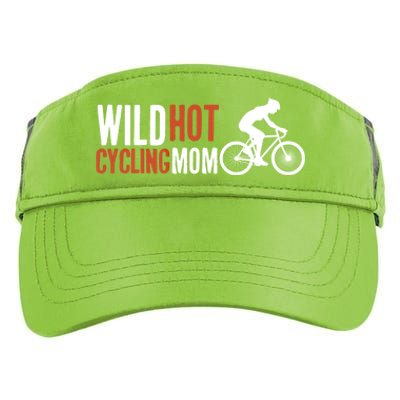 Wild Hot Cycling Mom Cycologist Biking Racing Bicycle Mtb Gift Adult Drive Performance Visor