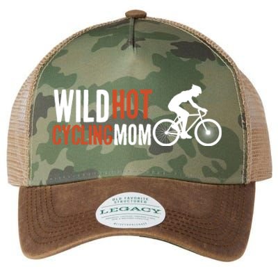 Wild Hot Cycling Mom Cycologist Biking Racing Bicycle Mtb Gift Legacy Tie Dye Trucker Hat