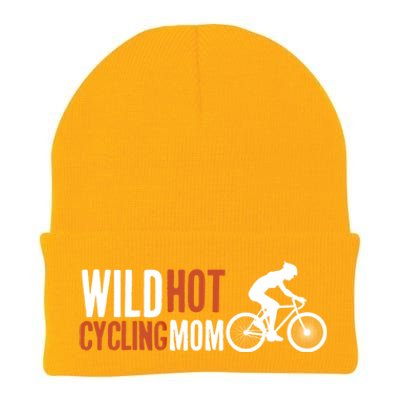 Wild Hot Cycling Mom Cycologist Biking Racing Bicycle Mtb Gift Knit Cap Winter Beanie