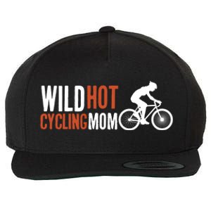 Wild Hot Cycling Mom Cycologist Biking Racing Bicycle Mtb Gift Wool Snapback Cap