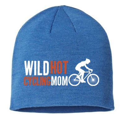 Wild Hot Cycling Mom Cycologist Biking Racing Bicycle Mtb Gift Sustainable Beanie