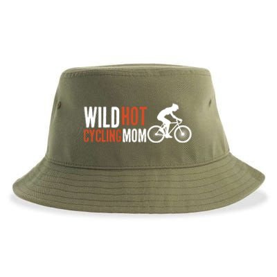 Wild Hot Cycling Mom Cycologist Biking Racing Bicycle Mtb Gift Sustainable Bucket Hat