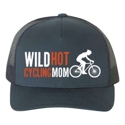 Wild Hot Cycling Mom Cycologist Biking Racing Bicycle Mtb Gift Yupoong Adult 5-Panel Trucker Hat