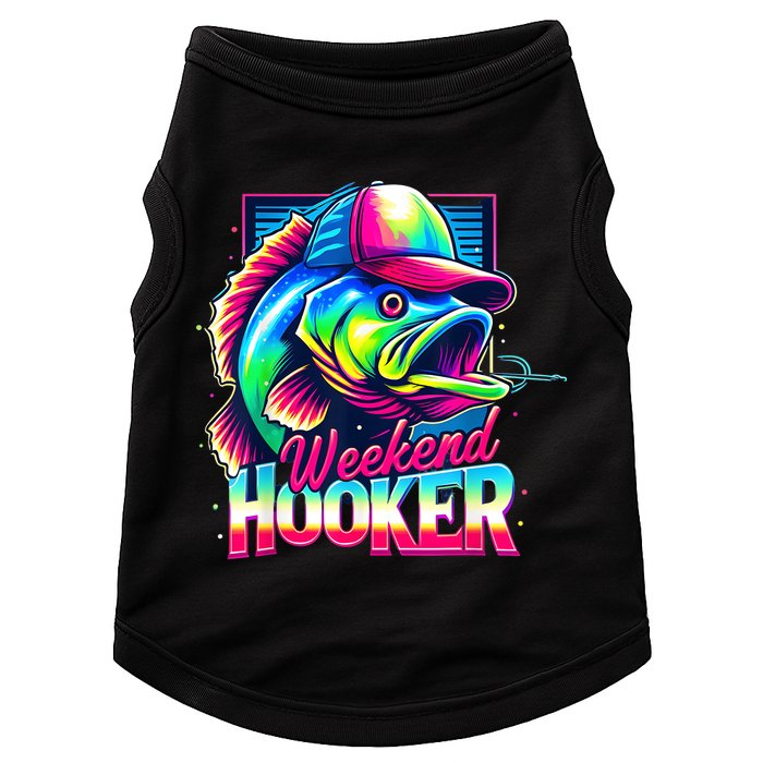 Weekend Hooker Colorful Fishing Doggie Tank