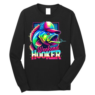 Weekend Hooker Colorful Fishing Long Sleeve Shirt