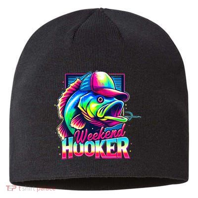 Weekend Hooker Colorful Fishing Sustainable Beanie