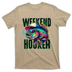 Weekend Hooker Colorful Fishing T-Shirt