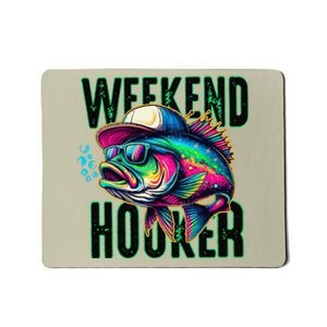 Weekend Hooker Colorful Fishing Mousepad