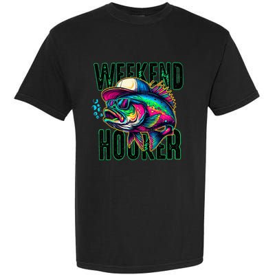 Weekend Hooker Colorful Fishing Garment-Dyed Heavyweight T-Shirt