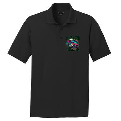 Weekend Hooker Colorful Fishing PosiCharge RacerMesh Polo