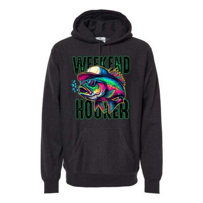 Weekend Hooker Colorful Fishing Premium Hoodie