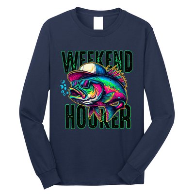 Weekend Hooker Colorful Fishing Long Sleeve Shirt