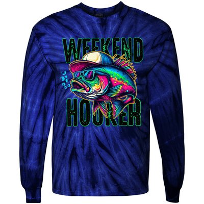 Weekend Hooker Colorful Fishing Tie-Dye Long Sleeve Shirt