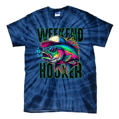 Weekend Hooker Colorful Fishing Tie-Dye T-Shirt