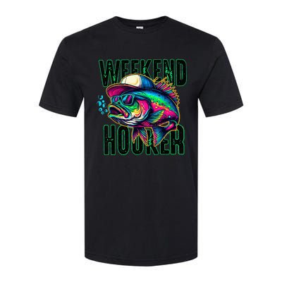 Weekend Hooker Colorful Fishing Softstyle CVC T-Shirt