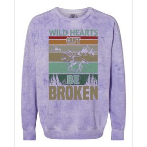 Wild Hearts Can't Be Broken Colorblast Crewneck Sweatshirt