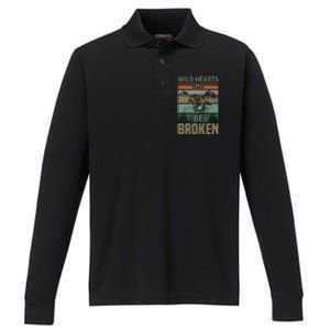 Wild Hearts Can't Be Broken Performance Long Sleeve Polo